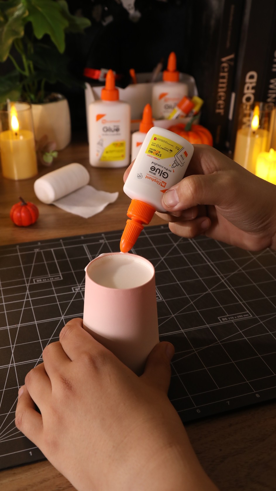 ขั้นตอนการทำโคมไฟผี DIY ตอนที่ 1