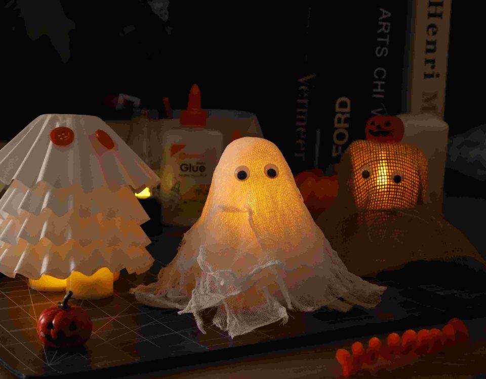 โคมไฟ Halloween DIY Final